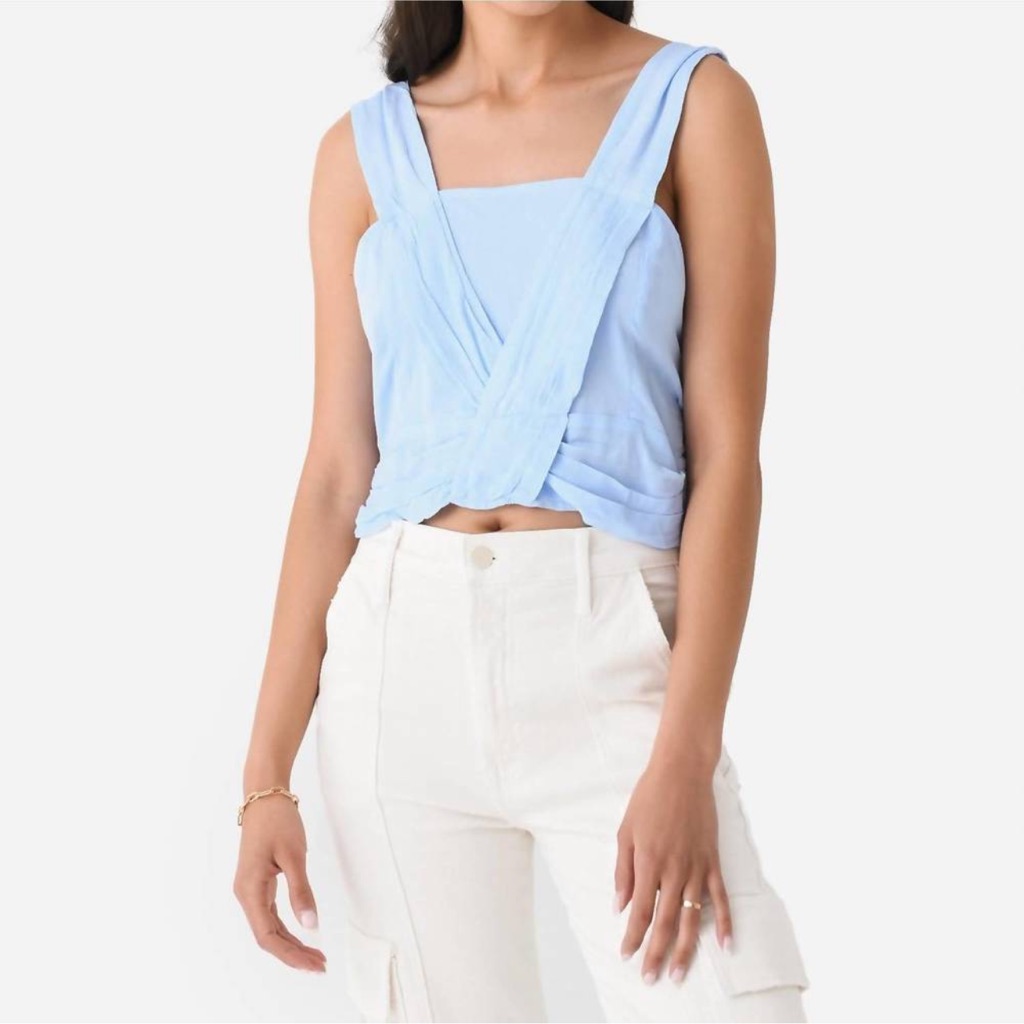 Koch Tina Top In Sea Breeze Size Small